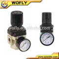 3/8" AR Air Pressure Regulator With Gauge